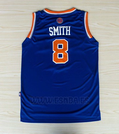 Camiseta New York Knicks JR Smith #8 Azul